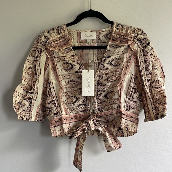 NEW. Cleobella Amina Top in Multicolor Small - Picture 5 of 8